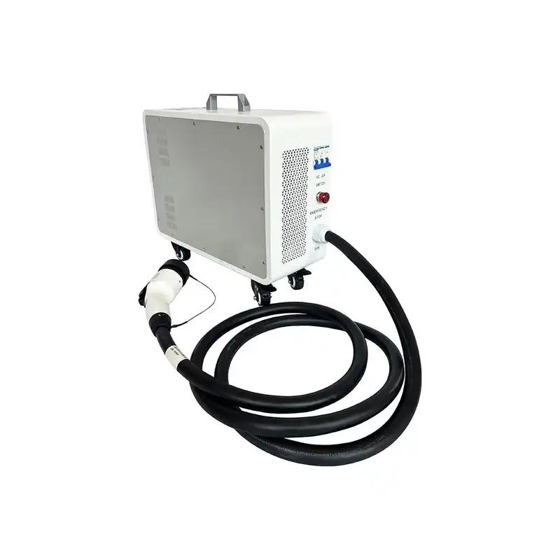 모바일 EV 충전기 단일 휴대용 20Kw DC 고속 E - Portable Dc Fast Charger 20Kw Ccs2 리뷰 및 가격